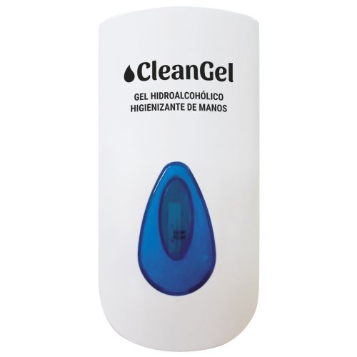 Dosificador de pared para bolsas de gel hidroalcohólico higienizante de manos CleanGel